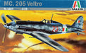 Italeri 1227 1/72 MC205 Veltro Fighter Model Kit