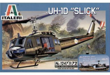 Italeri 1247 1/72 UH1D Slick Helicopter Model Kit
