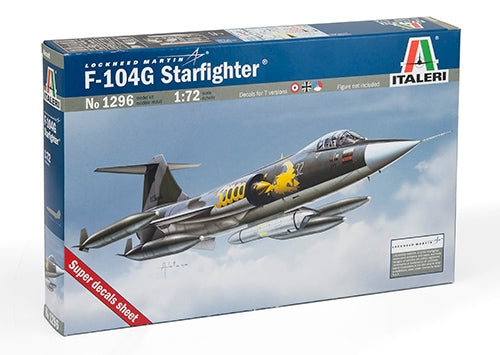 Italeri 1296 1/72 F-104G Recce Model Kit