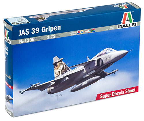 Italeri 1306 1/72 Saab JAS 39 Gripen Model Kit