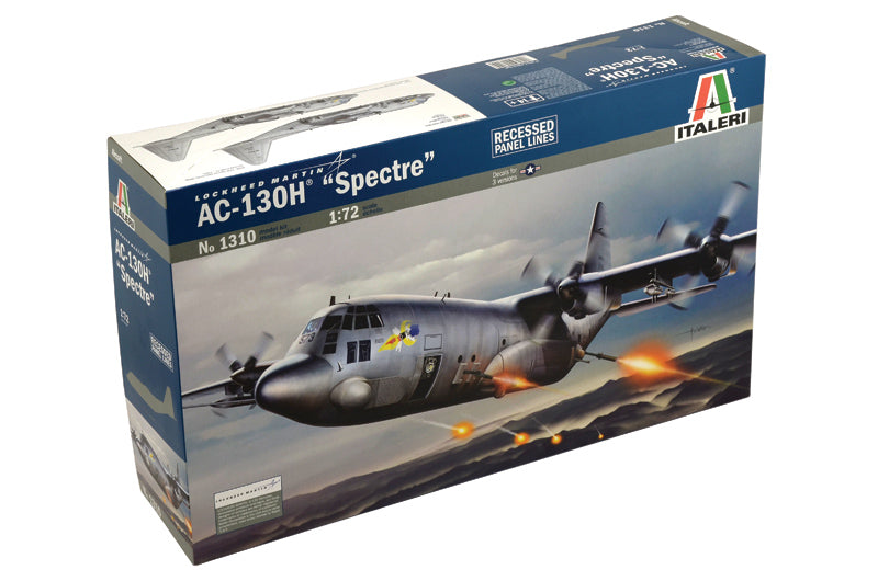 Italeri 1310 1/72 Ac-130H Spectre Model Kit