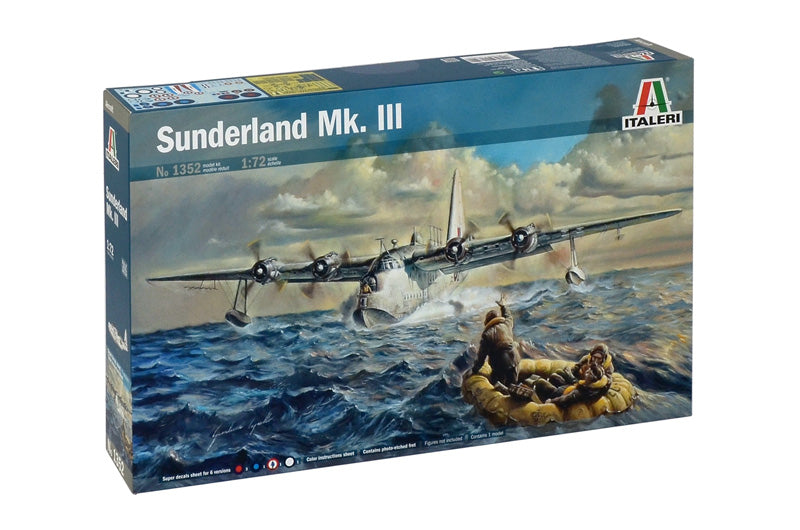 Italeri 1352 1/72 Sunderland MkIII FlyingBoat Model Kit