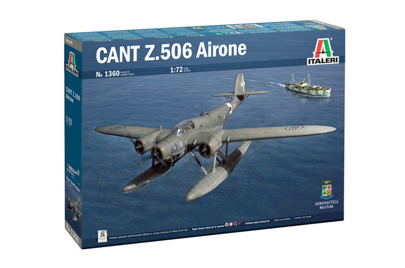 Italeri 1360 1/72 Cant Z506 Airone Model Kit