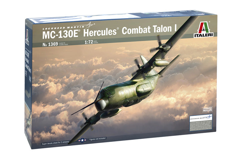 Italeri 1369 1/72 MC-130E Hercules Combat Talon I Model Kit