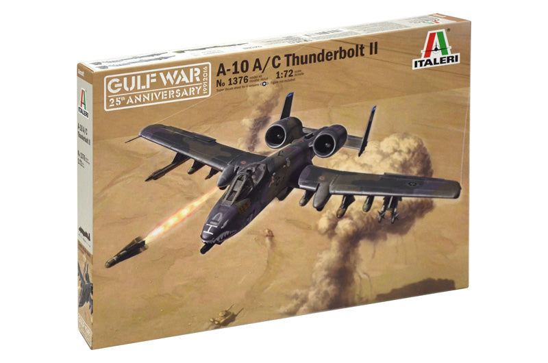 Italeri 1376 1/72 A-10A/C Thunderbolt II Gulf War Model Kit