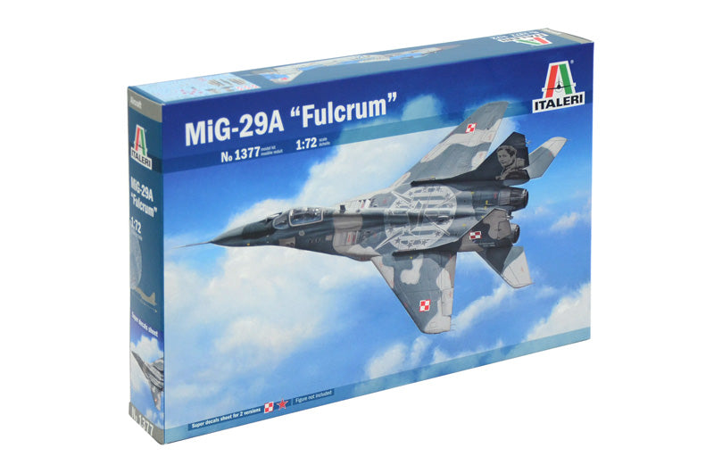 Italeri 1377 1/72 MiG-29A "Fulcrum" Model Kit