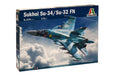 Italeri 1379 1/72 Sukhoi Su-34/32 Model Kit