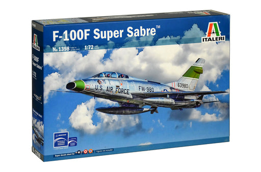 Italeri 1398 1/72 F-100F Super Sabre USAF Model Kit