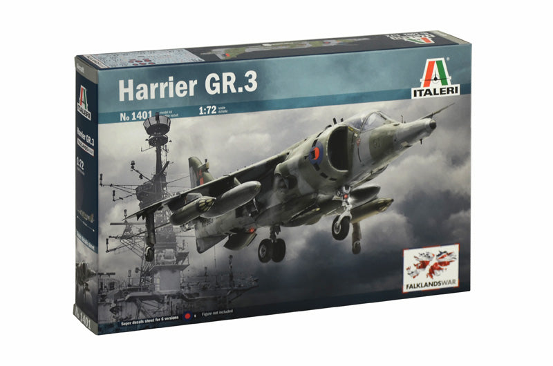 Italeri 1401 1/72 Harrier GR.3 Falklands War Model Kit