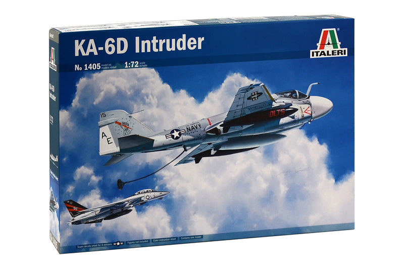 Italeri 1405 1/72 KA-6D Intruder USN Aircraft Model Kit