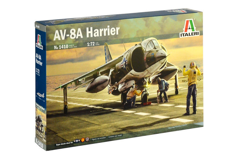 Italeri 1410 1/72 AV-8A Harrier Model Kit