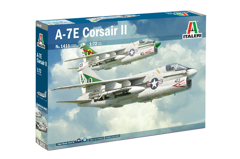 Italeri 1411 1/72 A-7E Corsair II Model Kit