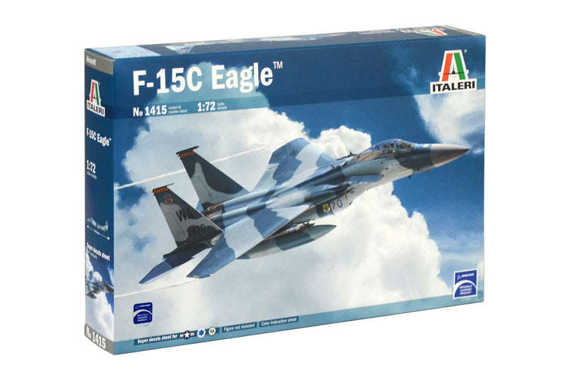 Italeri 1415 1/72 F15C Eagle Aircraft Model Kit