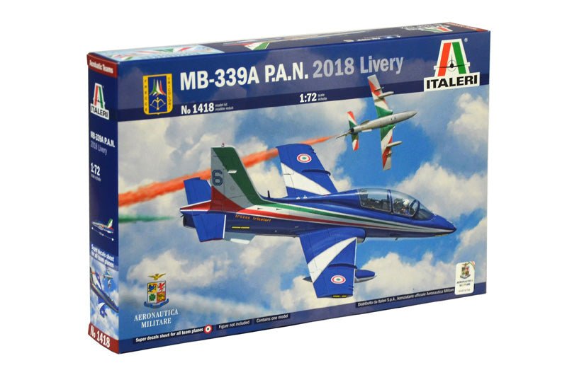 Italeri 1418 1/72 MB-339A PAN 2018 Livery Model Kit
