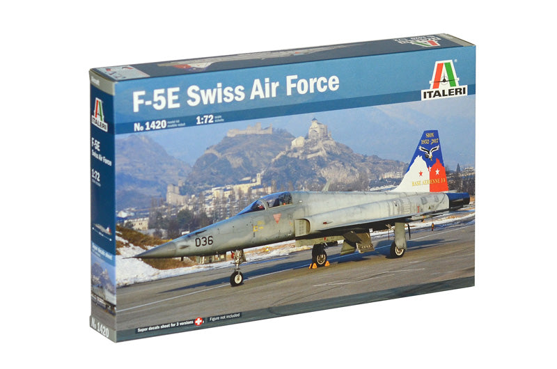 Italeri 1420 1/72 F-5E Swiss Air Force Model Kit