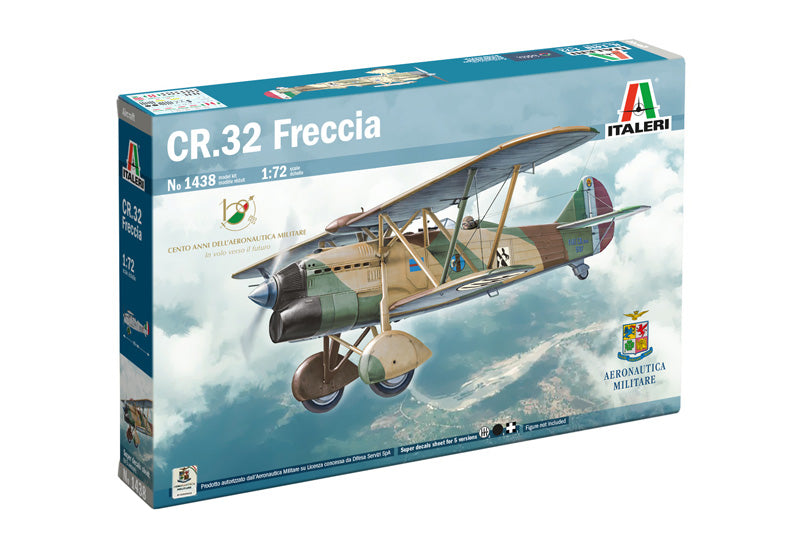 Italeri 1438 1/72 Fiat CR.32 Freccia Model Kit