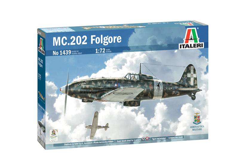 Italeri 1439 1/72 MC.202 Folgore Model Kit