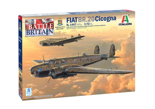 Italeri 1447 1/72 Fiat BR.20 'Cicogna' Battle of Britain Model Kit