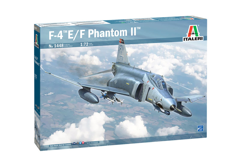 Italeri 1448 1/72 F-4E/F Phantom II Model Kit