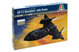 Italeri 145 1/72 Lockheed SR-71 Black Bird with Drone Model Kit