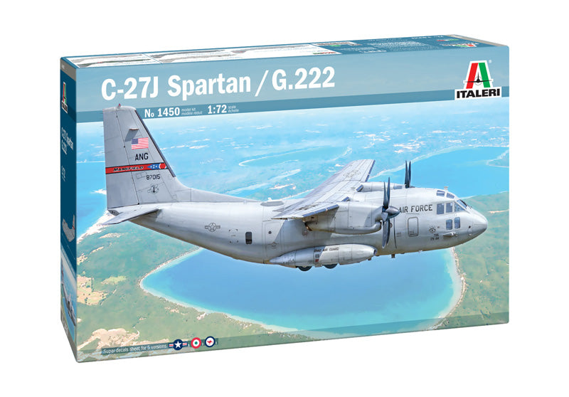 Italeri 1450 1/72 Alenia C-27J Spartan/ Aeritalia G.222 Model Kit