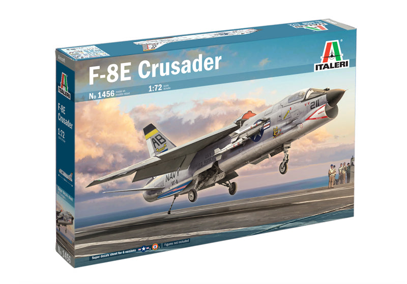 Italeri 1456 1/72 F-8E Crusader Model Kit