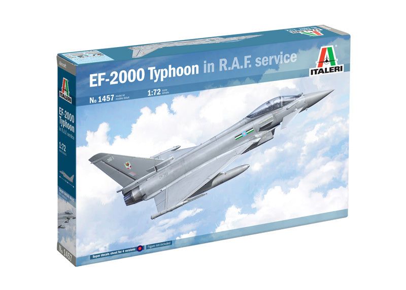 Italeri 1457 1/72 Eurofighter Typhoon EF-2000 RAF Model Kit