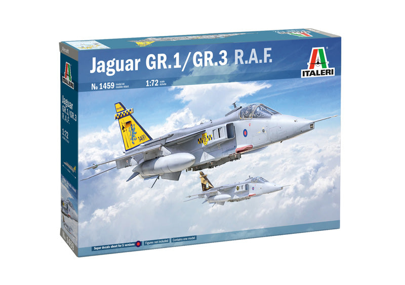 Italeri 1459 1/72 Sepecat Jaguar GR.1 / GR.3 RAF Model Kit