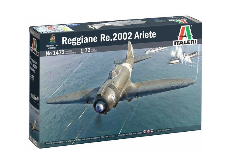 Italeri 1472 1/72 Reggiane Re.2002 Ariete Model Kit