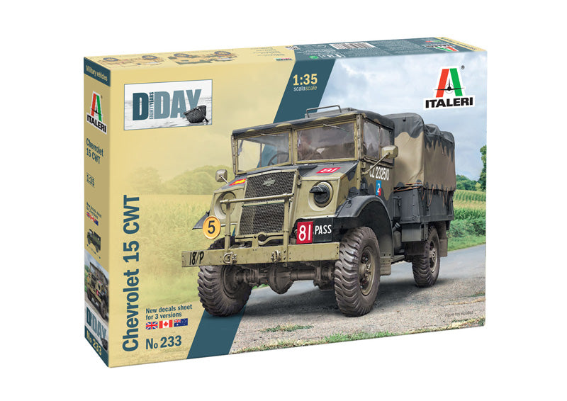 Italeri 233 1/35 Chevrolet 15-CWT Truck Model Kit