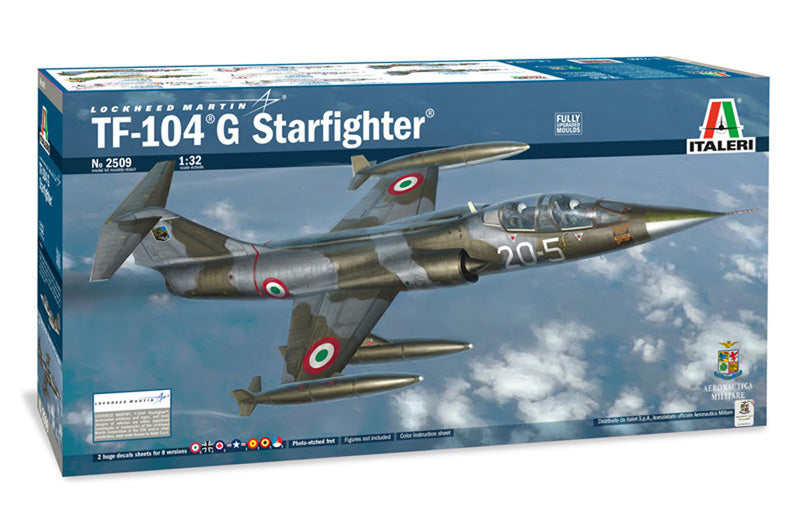 Italeri 2509 1/32 Lockheed Martin TF-104G Starfighter Aircraft Model Kit