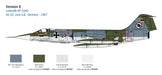 Italeri 2514 1/32 Lockheed Martin F-104 Starfighter G/S (Updated Edition) Model Kit