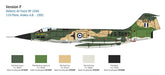 Italeri 2514 1/32 Lockheed Martin F-104 Starfighter G/S (Updated Edition) Model Kit