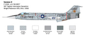 Italeri 2515 1/32 Lockheed Martin F-104 Starfighter A/C Model Kit