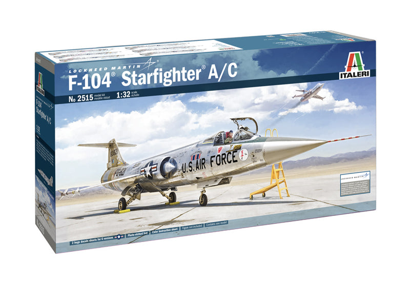 Italeri 2515 1/32 Lockheed Martin F-104 Starfighter A/C Model Kit