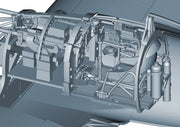Italeri 2516 1/32 Macchi C.200 Saetta Model Aircraft Kit