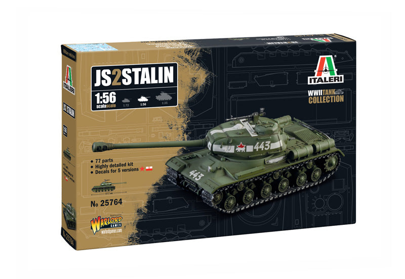 Italeri 25764 1/56 JS-2 Stalin Model Tank Kit