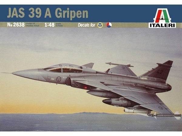 Italeri 2638 1/48 Saab JAS 39 A Gripen Model Kit