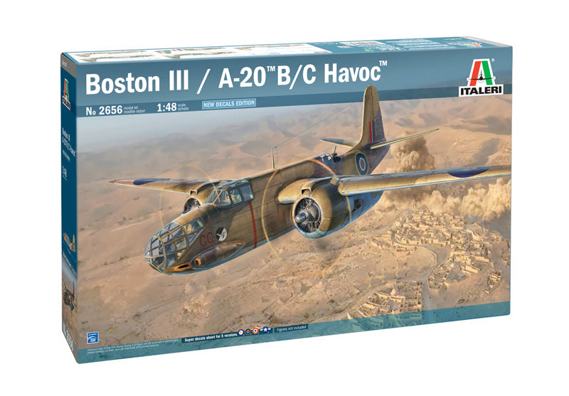 Italeri 2656 1/48 A-20B/B Havoc Boston III Model Kit