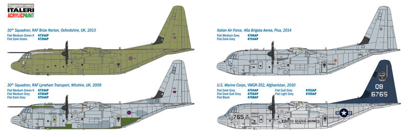 Italeri 2746 1/48 C-130J C5 Hercules Model Kit