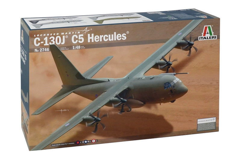 Italeri 2746 1/48 C-130J C5 Hercules Model Kit