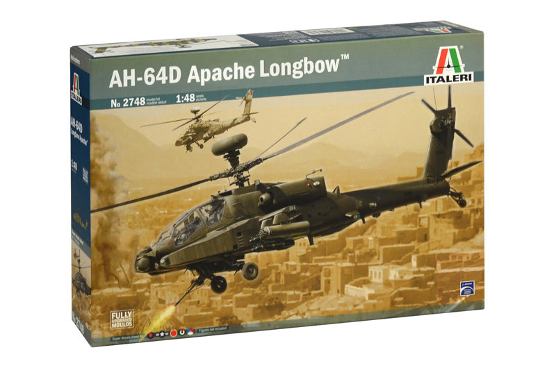 Italeri 2748 1/48 AH-64D Longbow Apache Helicopter Model Kit