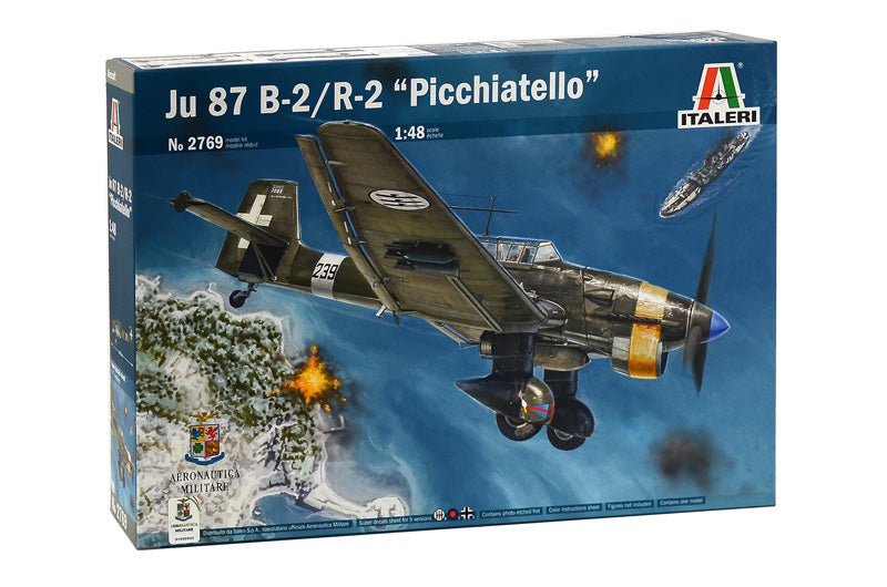Italeri 2769 1/48 Junkers Ju-87 B-2/R-2 Stuka "Picchiatello" Model Kit