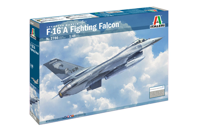 Italeri 2786 1/48 Lockheed Martin F-16A Fighting Falcon Model Kit