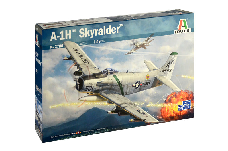 Italeri 2788 1/48 Douglas A-1H Skyraider Model Kit