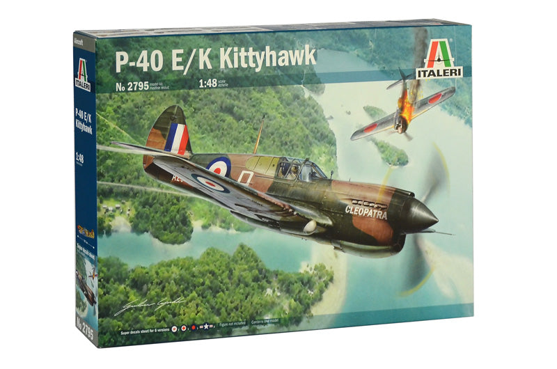 Italeri 2795 1/48 P-40 E/K Kittyhawk Model Kit