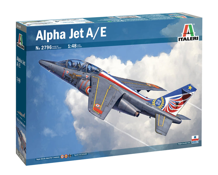 Simple A&e Model Italeri 2796 1/48 Dassault/Dornier Alpha Jet A/E Model Kit — White Rose ...