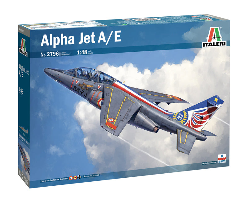 Italeri 2796 1/48 Dassault/Dornier Alpha Jet A/E Model Kit