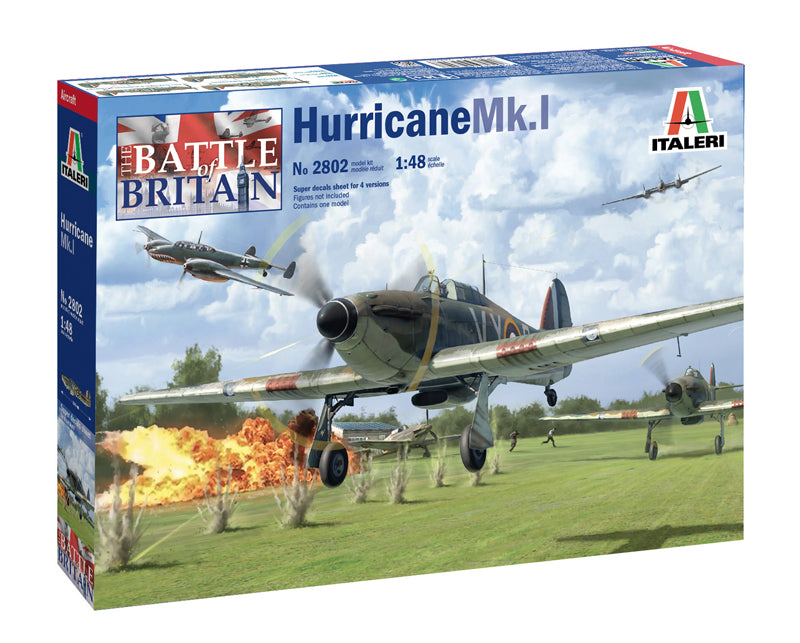 Italeri 2802 1/48 Hurricane Mk.I 'Battle of Britain' Model Kit