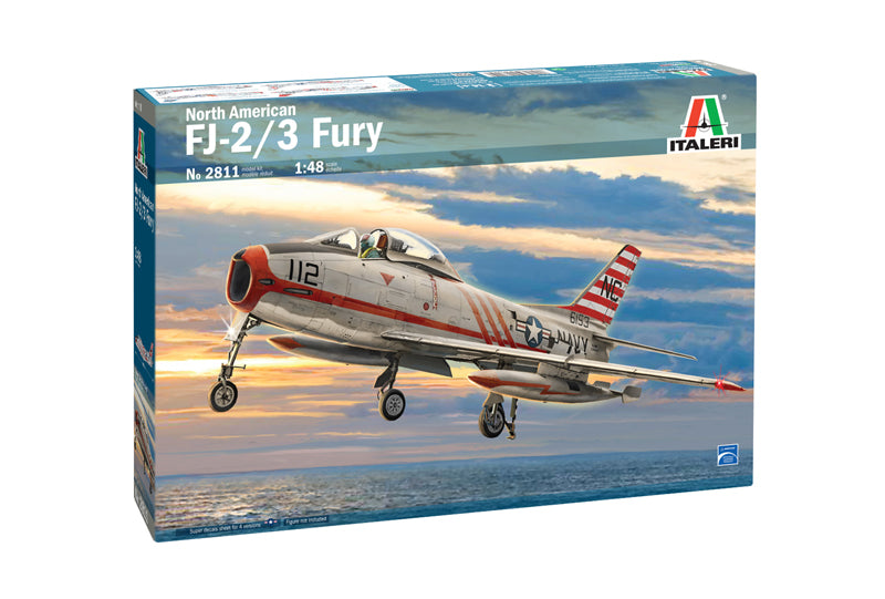 Italeri 2811 1/48 North American FJ-2/3 Fury Model Kit